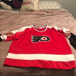 Flyers Dave Schultz throwback jersey
